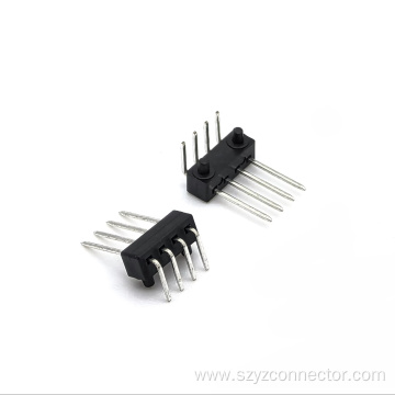 2.0mm Pitch Pin header Connector Single Row Right Angle SQ0.5mm H3.0mm 1*4P